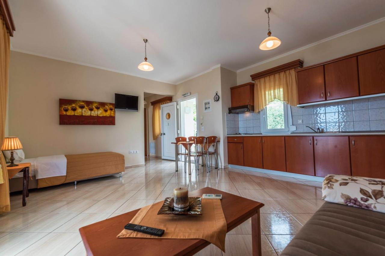Anna Apartments Chrysi Ammoudia Luaran gambar