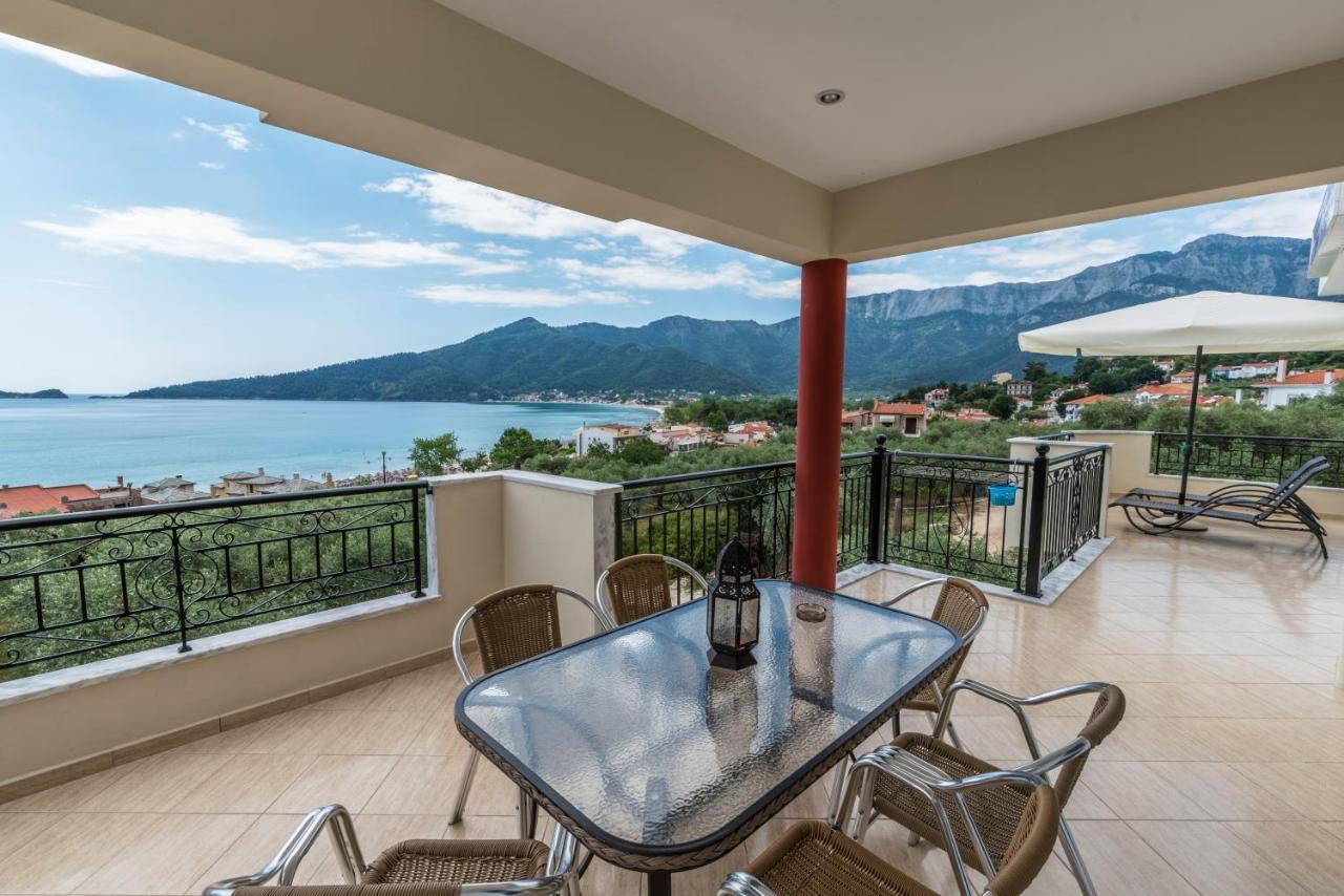 Anna Apartments Chrysi Ammoudia Luaran gambar
