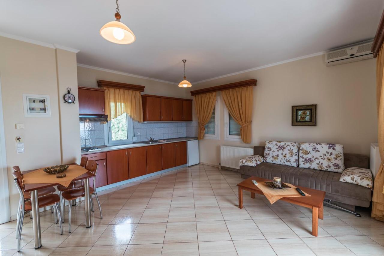 Anna Apartments Chrysi Ammoudia Luaran gambar