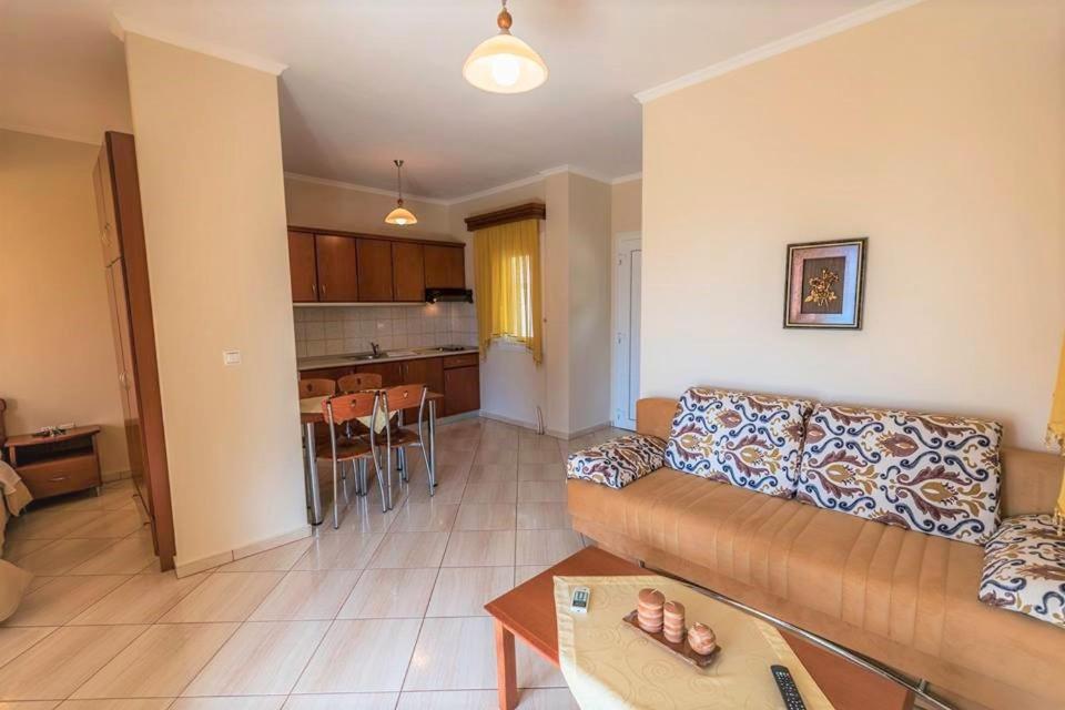 Anna Apartments Chrysi Ammoudia Luaran gambar