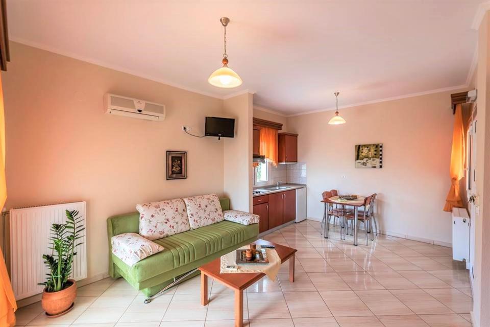 Anna Apartments Chrysi Ammoudia Luaran gambar
