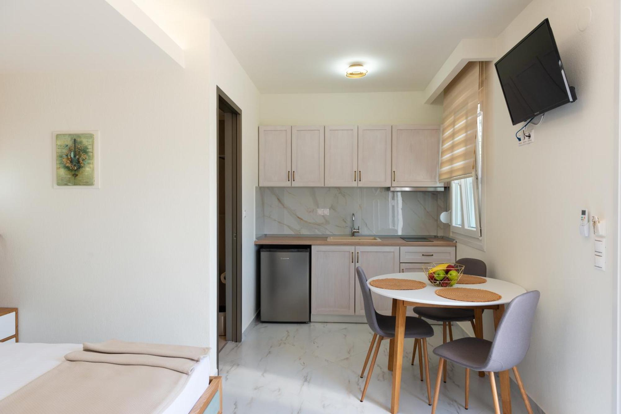 Anna Apartments Chrysi Ammoudia Luaran gambar
