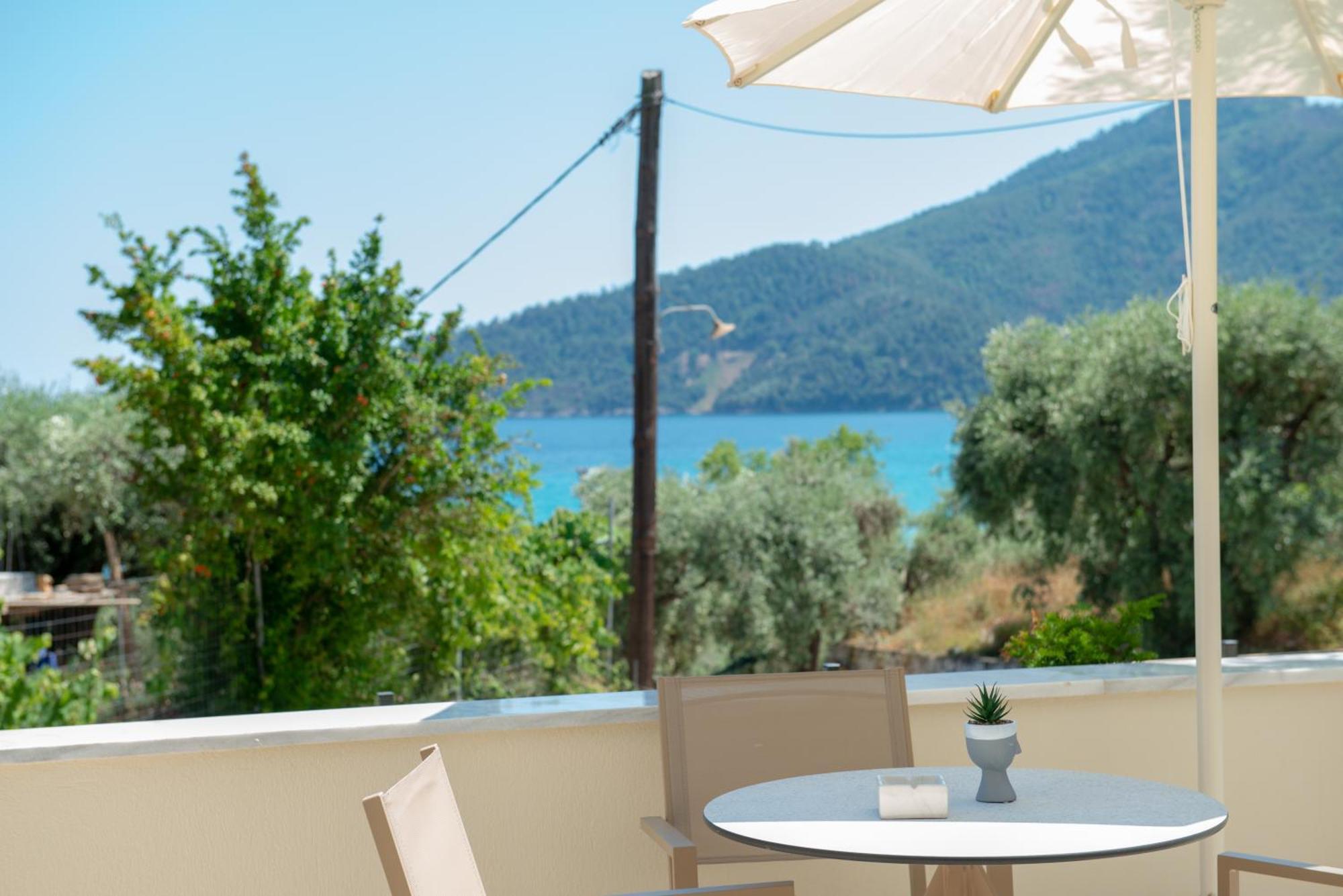Anna Apartments Chrysi Ammoudia Luaran gambar